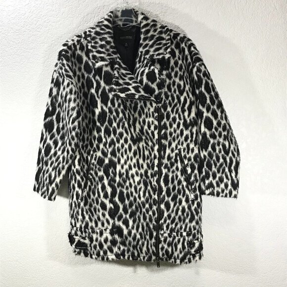 Banana Republic Animal Print Wool and Alpaca Blend - Picture 1 of 5